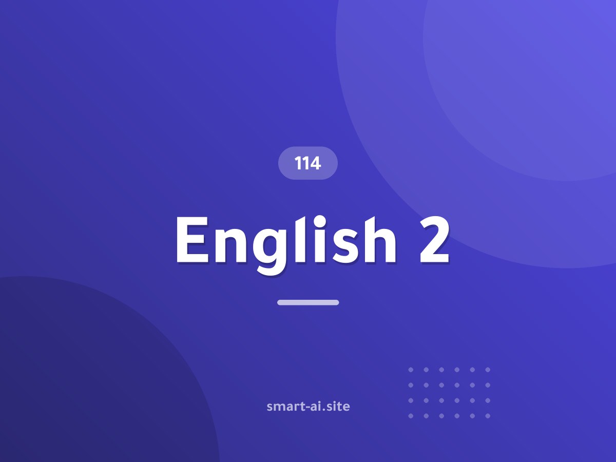 English 2